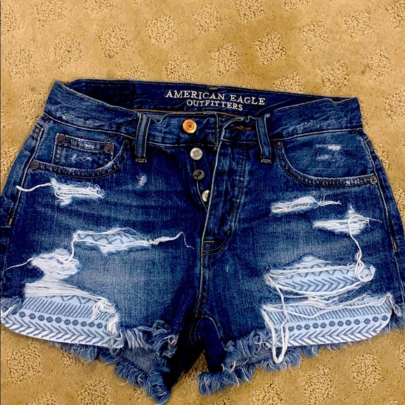 American Eagle Jean Shorts - Picture 1 of 2